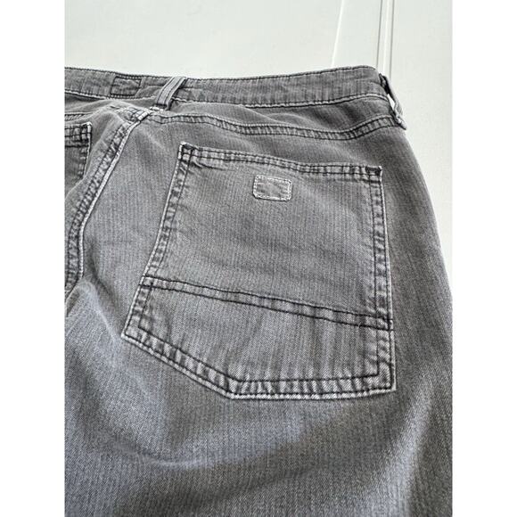 AG Adriano Goldschmied Jeans Womens The Avery Work Patch Roll-Up Gray 28R - Picture 6 of 6